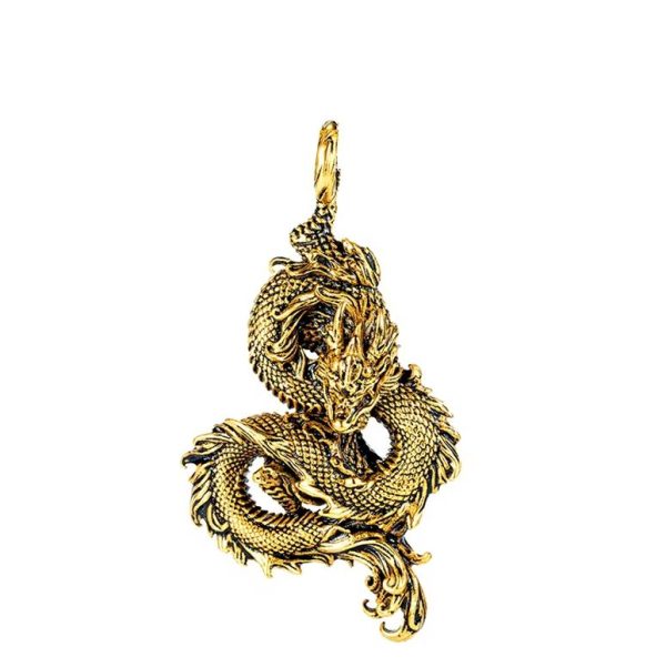 Stainless Steel Dragon Necklaces For Men size chart
