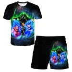 Dragon Ball Z T-shirt children's top T-shirt shorts ebay
