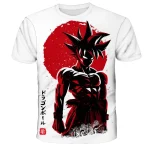 Goku Name White Summer T Shirt O neck Mens ebay